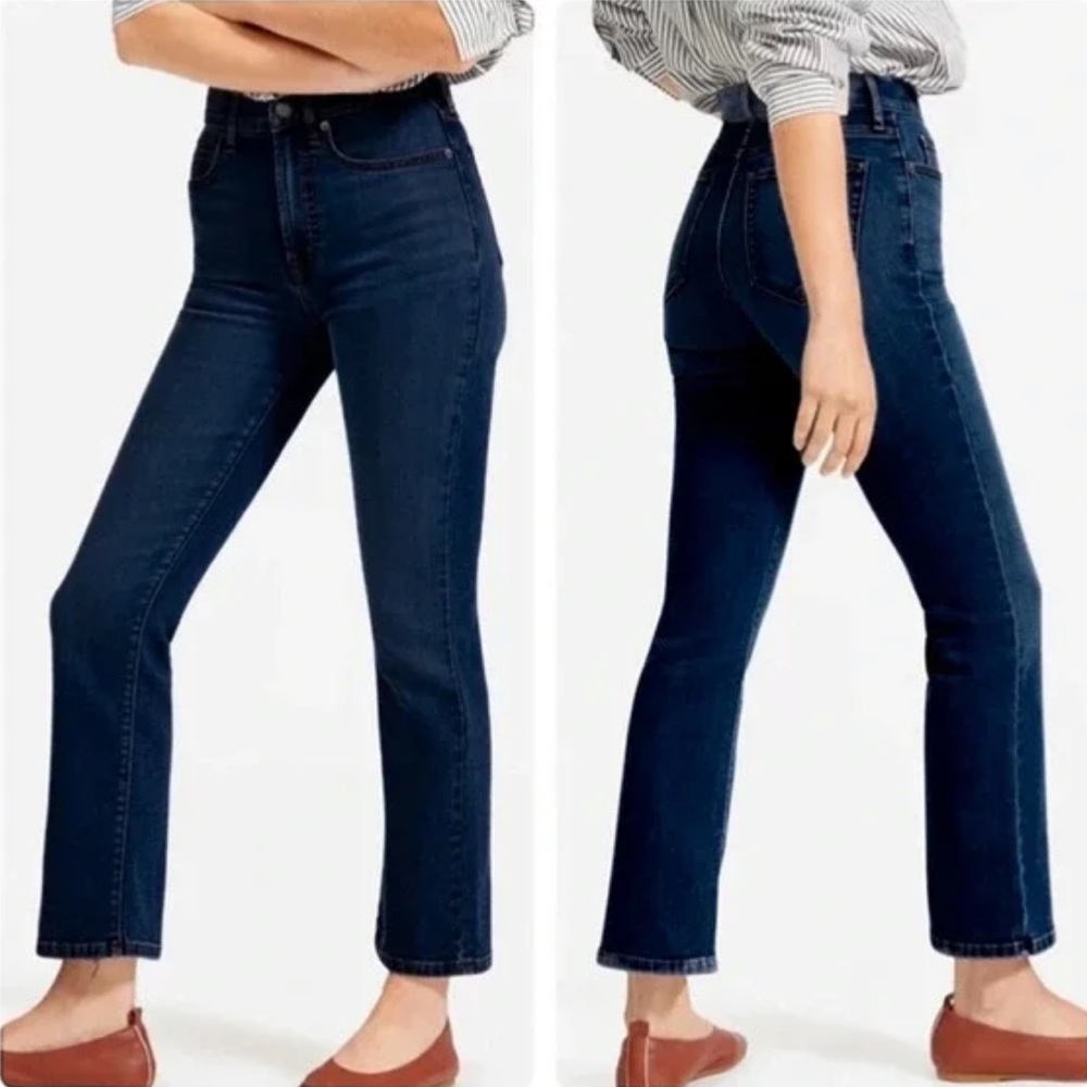 Everlane Blue Boot Cut Jeans with Timeless Style